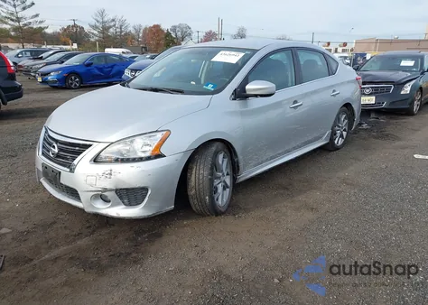 2014 Nissan Sentra Sr from USA, damaged, VIN 3N1AB7APXEY219695